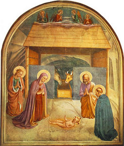Nativit, Fra Angelico, Convento di San Marco, Florence